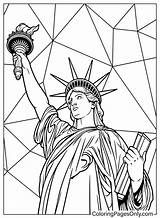 Free Printable Statue Of Liberty Coloring Pages For Kids  sketch template