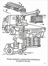 Construction Site Coloring Pages At GetColoringscom  Free Printable sketch template