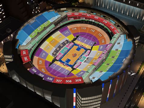 Madison Square Garden Seating Chart - change comin