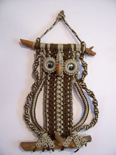 Mod Owl wall hanging | PrettySaro | Flickr