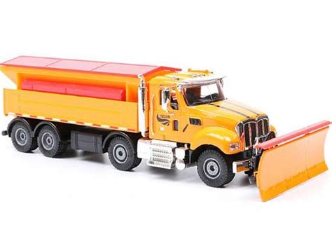 Yellow Kids 1:50 Scale Diecast Snow Plow Toy [NT01T494] : EZTRUCKTOYS.COM