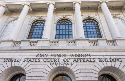 Fifth Circuit Court of Appeals in New Orleans Editorial Stock Photo - Image of orleans, building ...