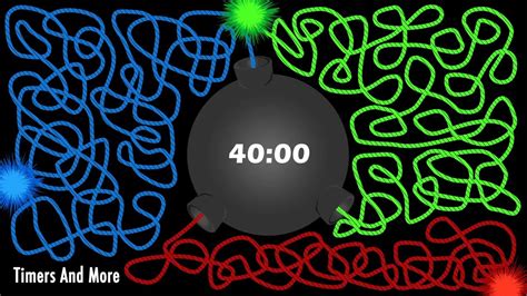 40 Minute Timer Bomb | 💥 Colored Wicks 💥 - YouTube