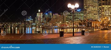 Darling Harbour editorial photo. Image of harbor, street - 26402551