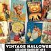 Vintage Halloween Cards Printable ATC ACEO Cards 2.5 X 3.5 Digital ...