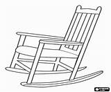 A rocking chair Of Wood coloring Page Printable Game sketch template