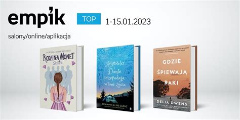 Książkowe listy bestsellerów w Empiku – Rynek książki