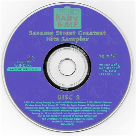 Sesame Street Baby and Me (pc) (1999) : The Learning Company : Free ...