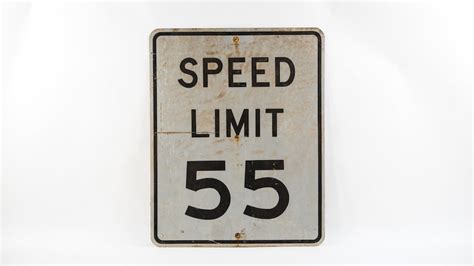 Speed Limit 55 Sign SST | T211 | Elkhorn 2017