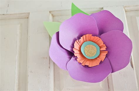 DIY: Hand Cut Paper Flowers - Project Nursery