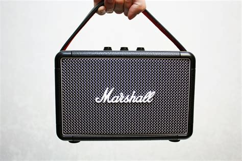 Black Marshall Portable Guitar Amplifier · Free Stock Photo