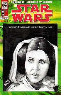 Laura Guzzo: Illustrations & More: Princess Leia