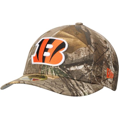 Men's New Era Realtree Camo Cincinnati Bengals Low Profile 59FIFTY Hat