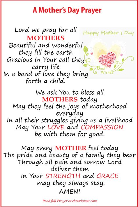 A Mother's Day Prayer Pictures, Photos, and Images for Facebook, Tumblr, Pinterest, and Twitter