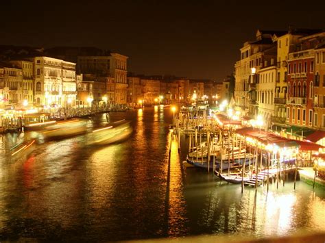 The Grand canal at night - A view from the Rialto | The famo… | Flickr