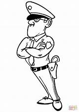 Police Officer coloring Page  Free Printable Coloring Pages sketch template