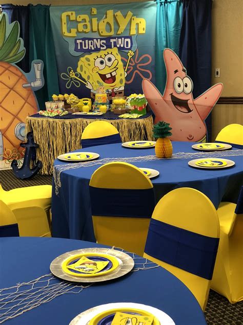 Spongebob Birthday Party Ideas | Photo 1 of 9 | Catch My Party