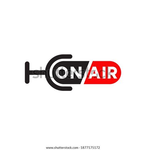 On Air Radio Logo Design Vector Stock Vector (Royalty Free) 1877175172 | Shutterstock