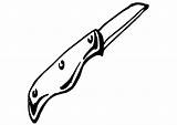 Knifes Coloring Pages  Learny Kids sketch template