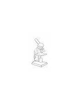 Microscope coloring Pages sketch template