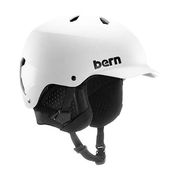 Snowboard Helmet Bern Watts Classic matte white | Snowboard Zezula