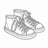 Printable Kids Shoes Coloring Page Outline Sketch Drawing 45% OFF sketch template