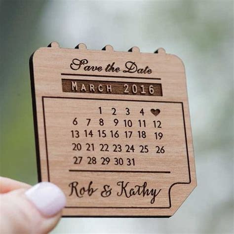 Laser Cut Products 25 - Styline Designs Save The Date Magnets