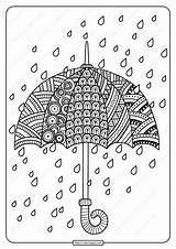 Rain Coloring Sheets Printable sketch template