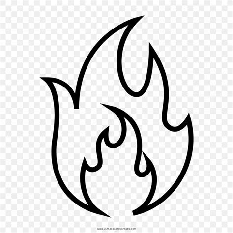 Coloring Book Drawing Fire Flame, PNG, 1000x1000px, Coloring Book ...