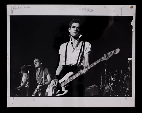 Paul Simonon The Clash vintage press photo c.1978 | Etsy