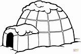 Igloo coloring page  Free Printable Coloring Pages sketch template