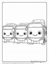 100  Tayo coloring Pages Free PDF To Print Woo Coloring sketch template