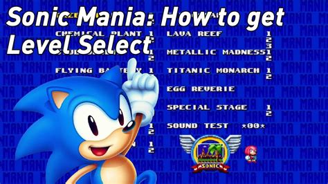 Sonic Mania Plus: level select & debug mode cheats for Mania Mode - YouTube