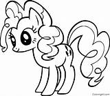 My Little Pony Friendship Is Magic Pinkie Pie Coloring Pages sketch template