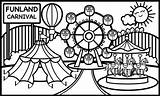 Carnival Coloring Pages sketch template