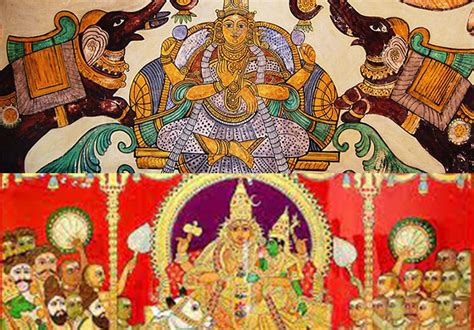 Difference Between Tanjore Painting and Mysore Painting - Ethnic ...