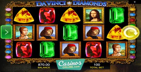 Da Vinci Diamonds Slot Review: Features, Ratings & Play Bonus!