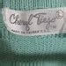 Vintage 80s Women's Sweater Vest Size L Aqua Cheryl - Etsy