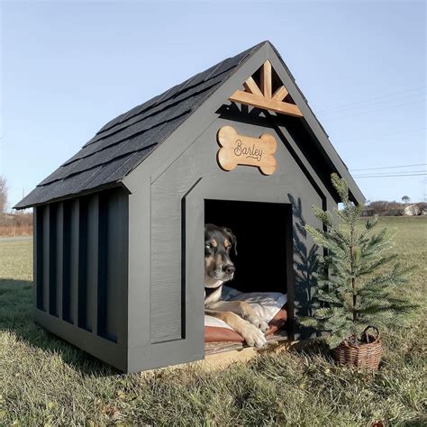 DIY Modern Dog House Plans Outdoor Dog House, Wooden Dog House, Luxury ...