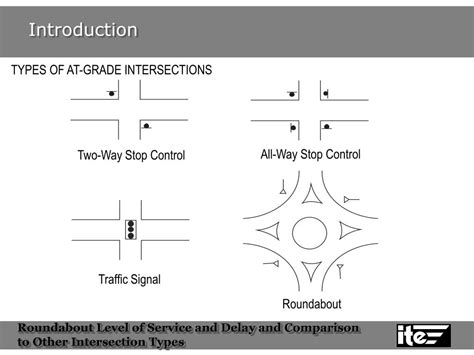 PPT - Roundabout Level of Service and Delay and Comparison to Other ...