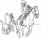 Rodeo Coloring Pages sketch template