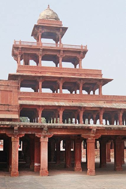 Panch Mahal (Fatehpur Sikri) India | Mughal architecture, Architecture, Beautiful buildings