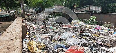 Beat Plastic Pollution. Plastic Pollution In India Stock Photography ...