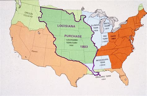 Map Of The United States 1803 | Map Of The United States