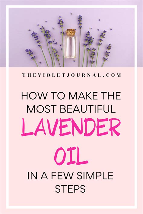 Lavender Oil Recipes, Homemade Lavender Oil, Lavender Oil For Hair, Lavender Oil Bath, Lavender ...