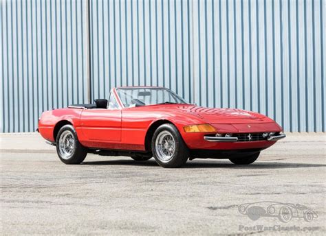 Car Ferrari 365 GTB/4 Daytona Spyder Conversion 1969 for sale - PostWarClassic