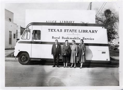 When the library was mobile... Alice, TX, circa 1958. | Texas history ...