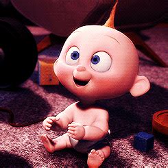 Jack Jack Happy GIF - Pixar TheIncredibles JackJack - Discover & Share GIFs