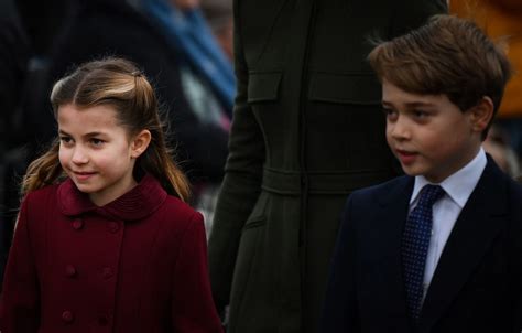 Prince George and Princess Charlotte Join Royals for Christmas Outing