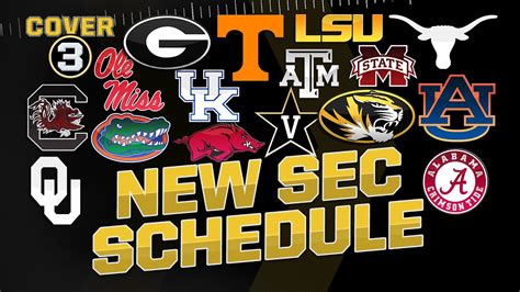 Welcome to the SEC, Oklahoma & Texas! This is the PERFECT SEC Schedule! - YouTube